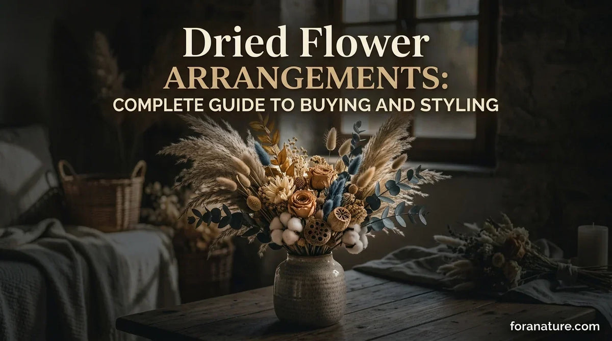 Dried Flower Arrangements: Complete Guide