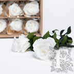 27.5CM Rose with stem - 25 Stem Bulk