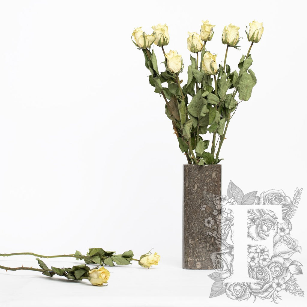 Dried roses - 10 stems- Bunch