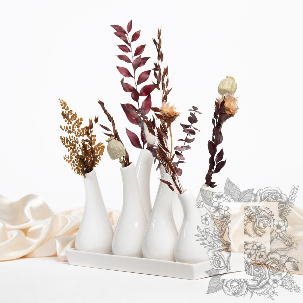 Vases - Ceramic Tray - Rectangle