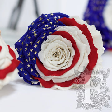 Exclusive - Flag Roses - Box of 6