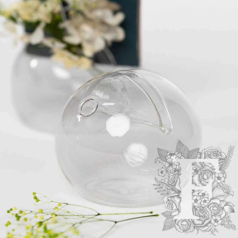 Card holder - Glass vase - single hole - 4 pack | Fora Nature